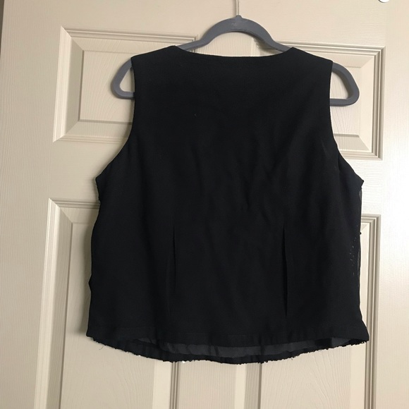 Sequin sleeveless top. Size 16 - Picture 4 of 10